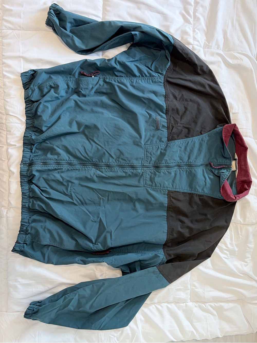 VTG Columbia Sportswear Colorblock Windbreaker Jacket Large Gorpcore Retro 90s